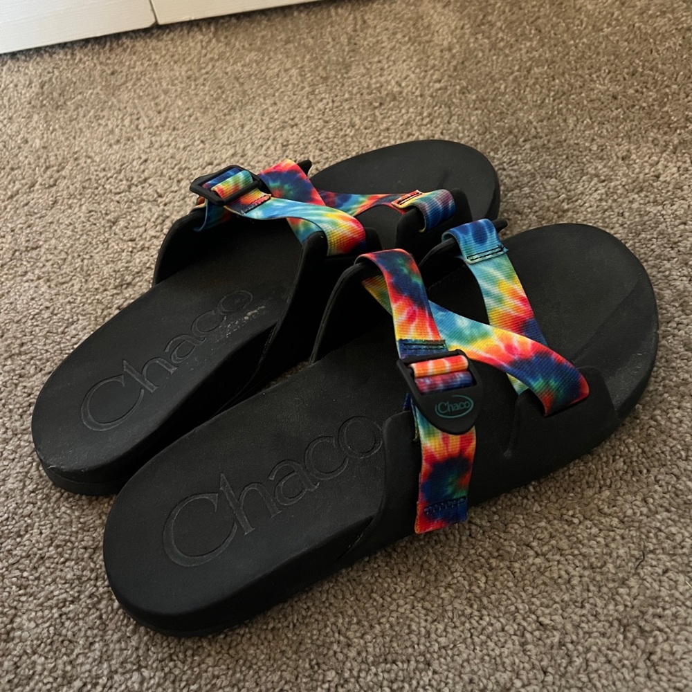 Chaco Multicolor Tie-Dye Sandals - Picture 2 of 2
